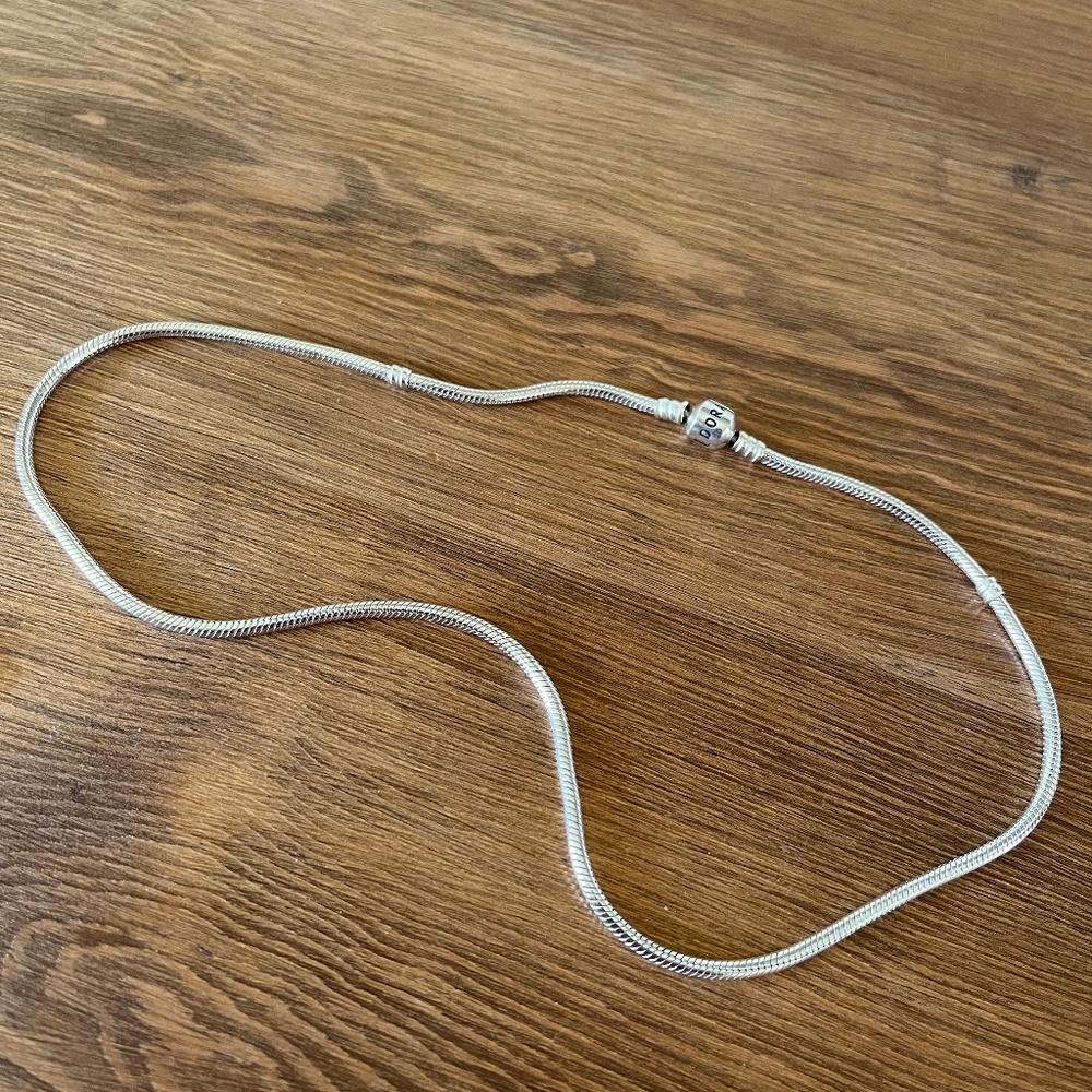 Authentic PANDORA Snake Chain Necklace